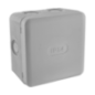 Boîte de dérivation carrée IP54 85x85x50mm gris