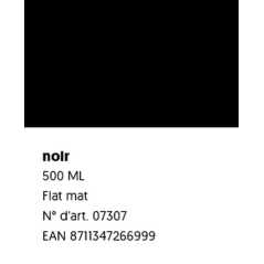 Spray d'étanchéité noir mat 500ML Motip
