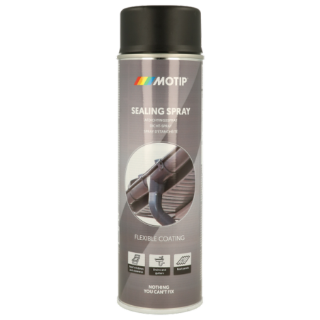 Spray d'étanchéité gris mat 500ML Motip