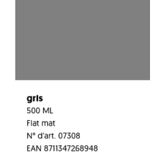 Spray d'étanchéité gris mat 500ML Motip