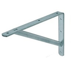 Équerre bâtiment acier galvanisé 200x300mm