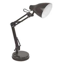 Lampe de bureau archi noire modèle 1