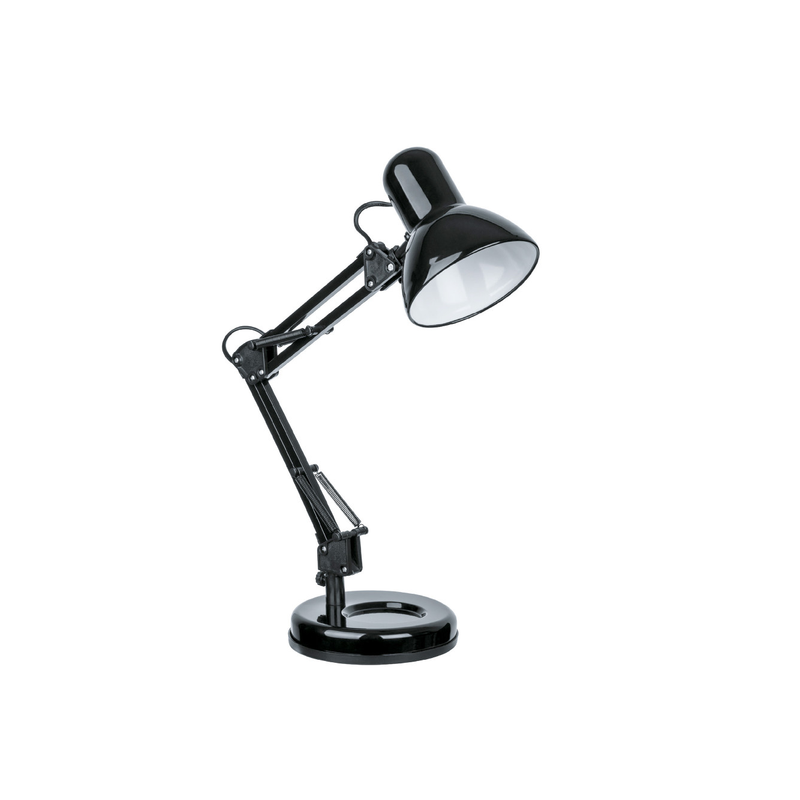 Lampe de bureau archi noire modèle 2