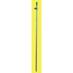 Piquet de terre acier galvanisé D.16mm 1m