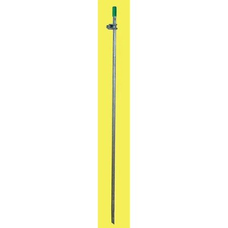 Piquet de terre acier galvanisé D.16mm 1m