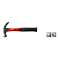 Marteau de charpentier arrache clous 560g fibre