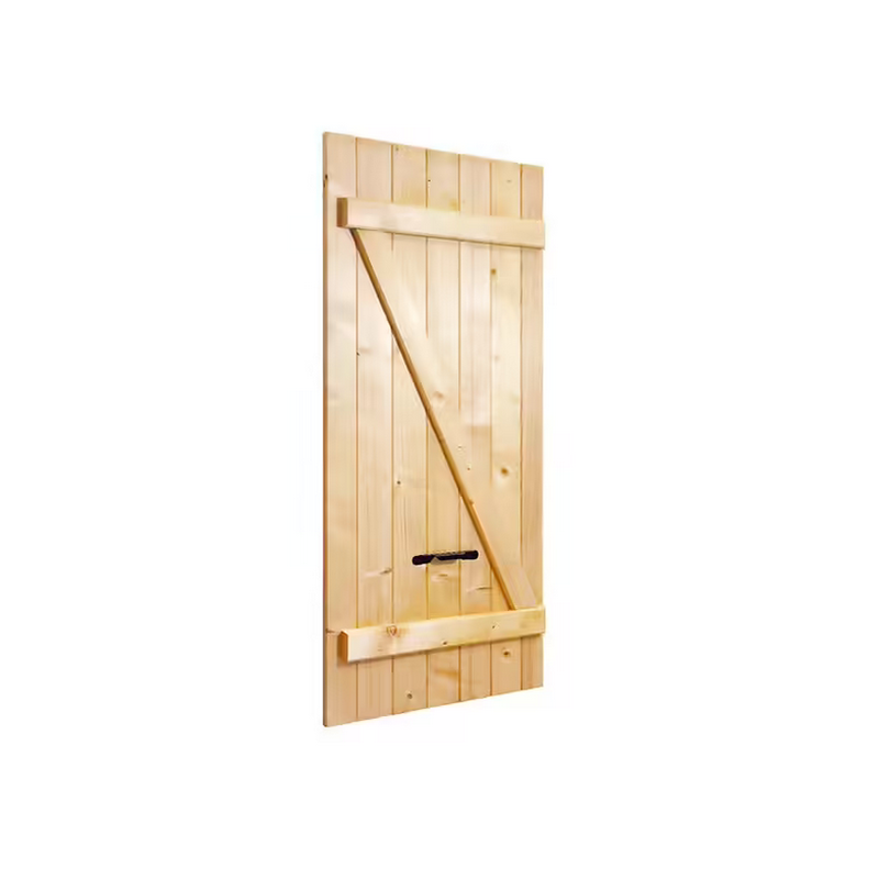 Volet battant en bois 118x62cm kit