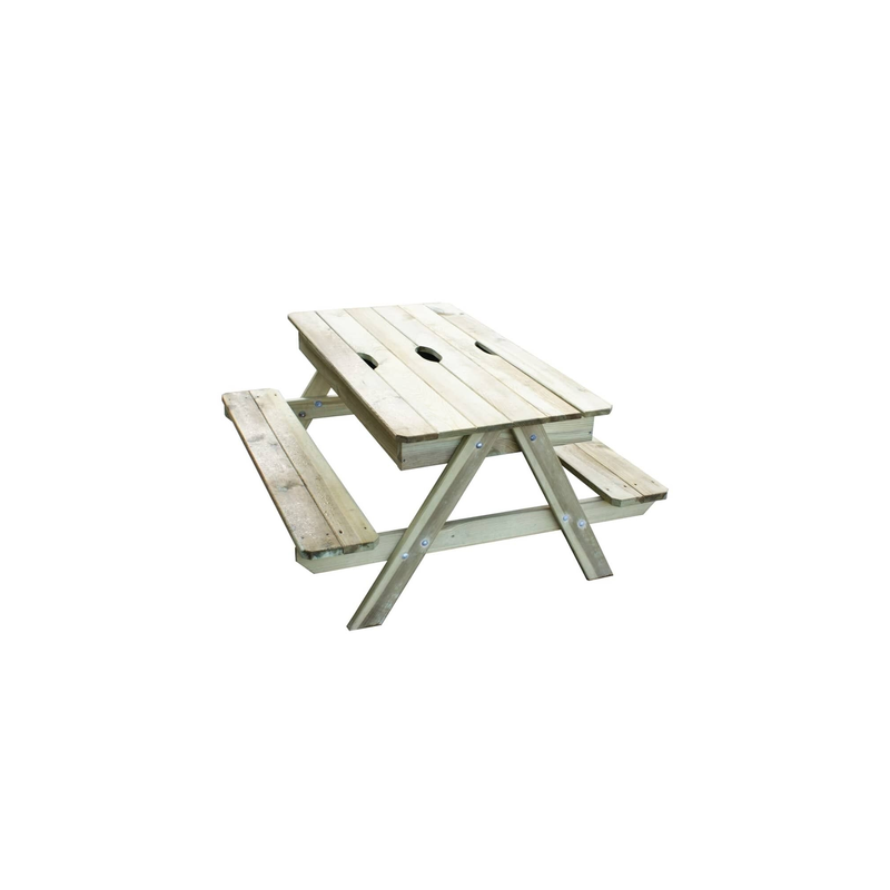 Table pique-nique enfant picsand 100x97x50cm