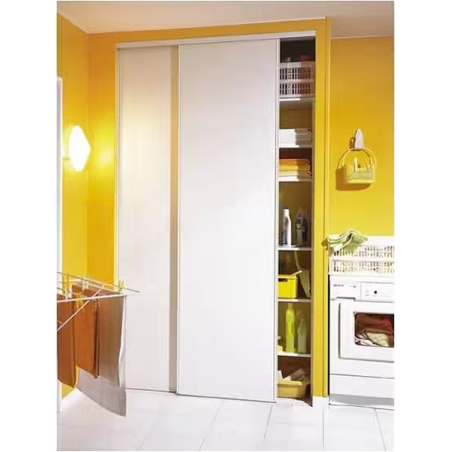 Vantaux 2.5x1.2m blanc x2