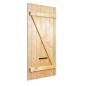 Volet battant en bois 218x71cm kit