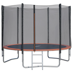 Trampoline D.3.05m + filet de sécurité + échelle