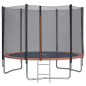 Trampoline D.3.05m + filet de sécurité + échelle