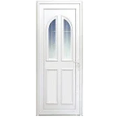 Porte d'entrée PVC Valence 215x90cm poussant gauche