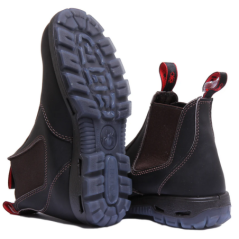Chaussure de sécurité haute redback T45 brown