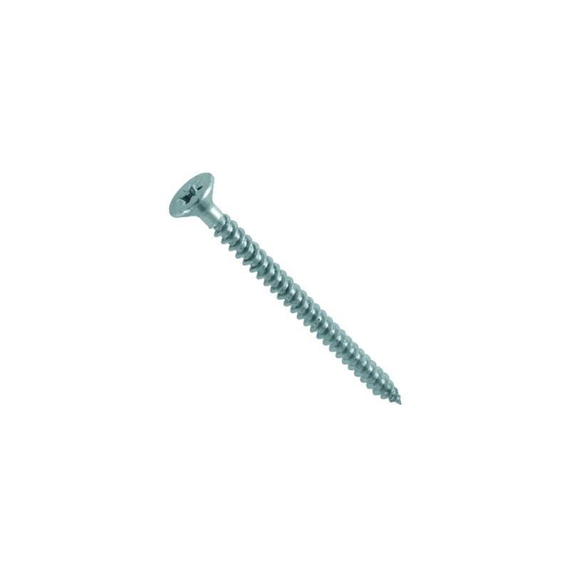 Vis agglo tête fraisée acier zingué 6x60mm x150
