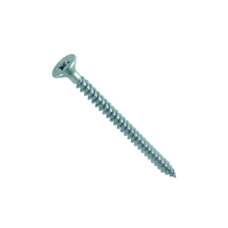 Vis agglo tête fraisée acier zingué 6x60mm x150