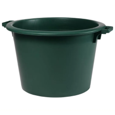 Baquet rond 110L vert D.70cm H.44cm