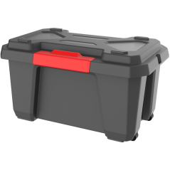 Coffre de rangement plastique xpert pro 70L noir 73x45x40cm