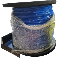 Fil débroussailleuse nylon carré D.2.4mm 1587m bleu
