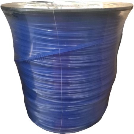 Fil débroussailleuse nylon carré D.3mm 253m bleu