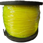 Fil débroussailleuse nylon rond D.2.4mm 1746m jaune