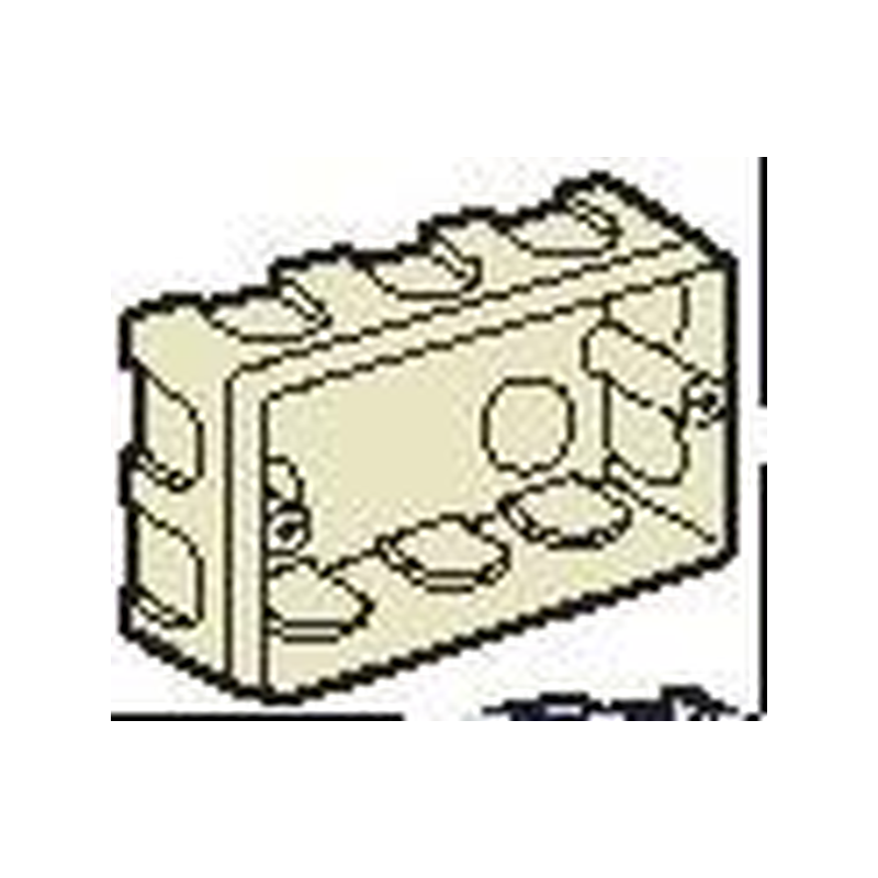 Boîte d'encastrement rectangulaire 110x65mm P.45mm