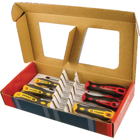 Jeu de 6 tournevis fente + Phillips