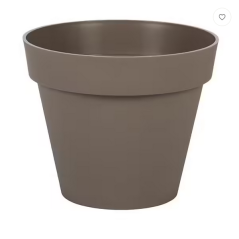 Pot toscane d.20cm 3l taupe