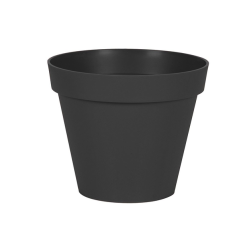 Pot toscane d.25cm 6l gris anthracite