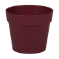 Pot toscane d.25cm 6l rouge bourgogne