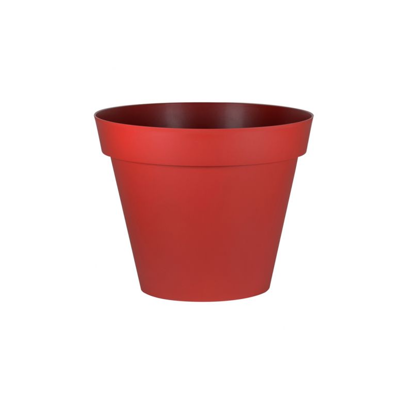Pot toscane d.25cm 6l rouge rubis