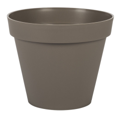 Pot toscane d.25cm 6l taupe