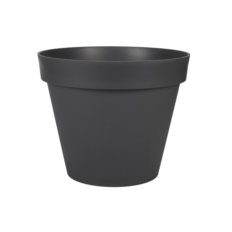 Pot toscane carre 50cm 87l gris anthracite