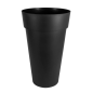 Vase haut toscane d.48cm h.80cm 90l gris anthracite