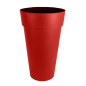 Vase haut toscane d.48cm h.80cm 90l rouge rubis