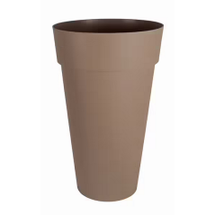 Vase haut toscane d.48cm h.80cm 90l taupe