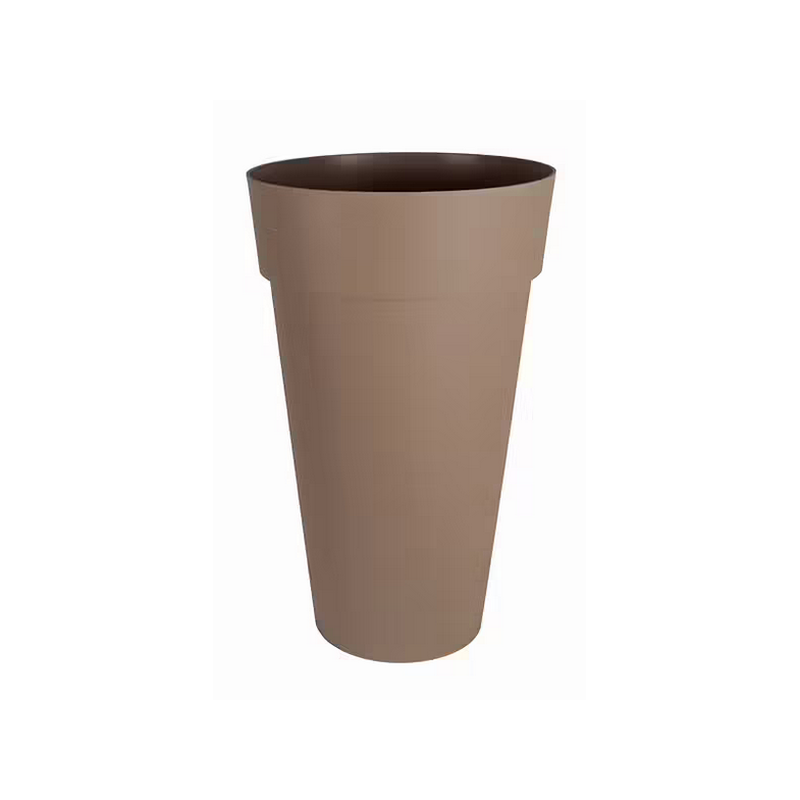 Vase haut toscane d.48cm h.80cm 90l taupe