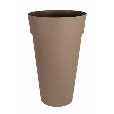 Vase haut toscane d.48cm h.80cm 90l taupe