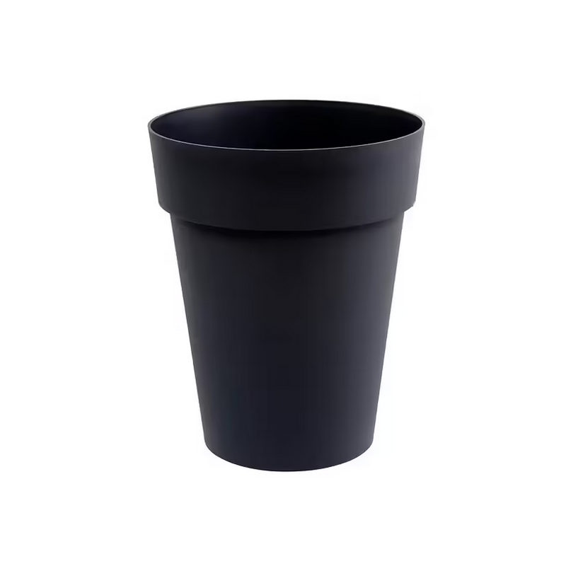 Vase mi-haut toscane d.44cm h.53cm 50l gris anthracite