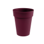 Vase mi-haut toscane d.44cm 50l rouge bourgogne