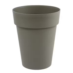 Vase mi-haut toscane d.44cm 50l taupe