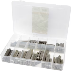 Coffret 126 clavettes