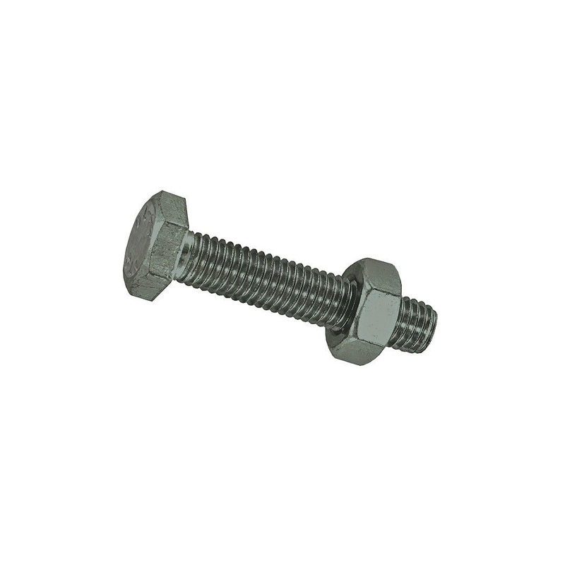 Boulon tête hexagonale inox a2 12x40mm x8