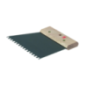 Couteau à colle dents carrées grand carrelage 6x6mm 25cm
