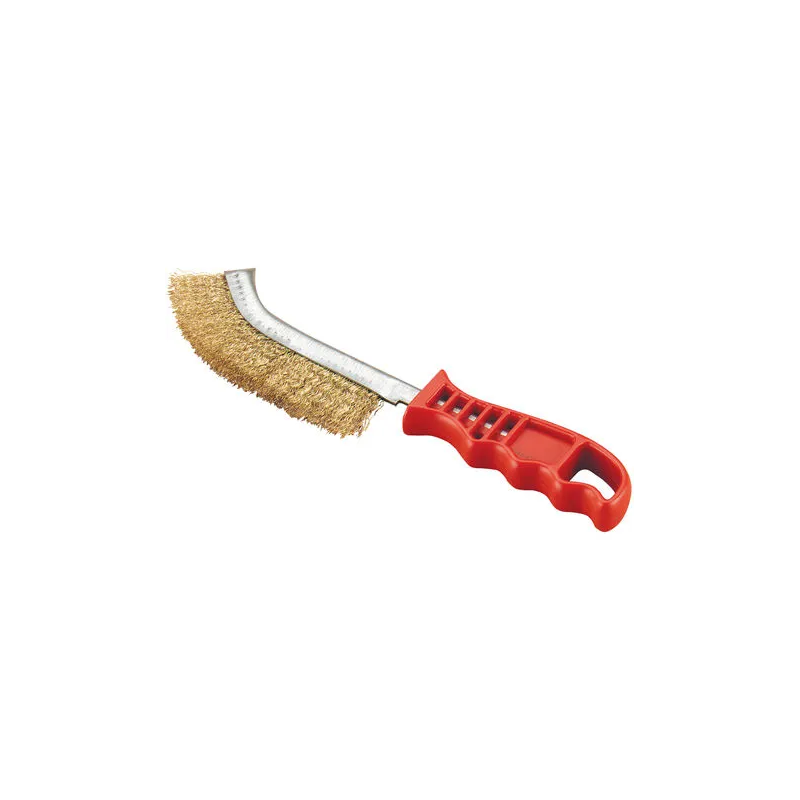 Brosse métallique convexe souple 26cm