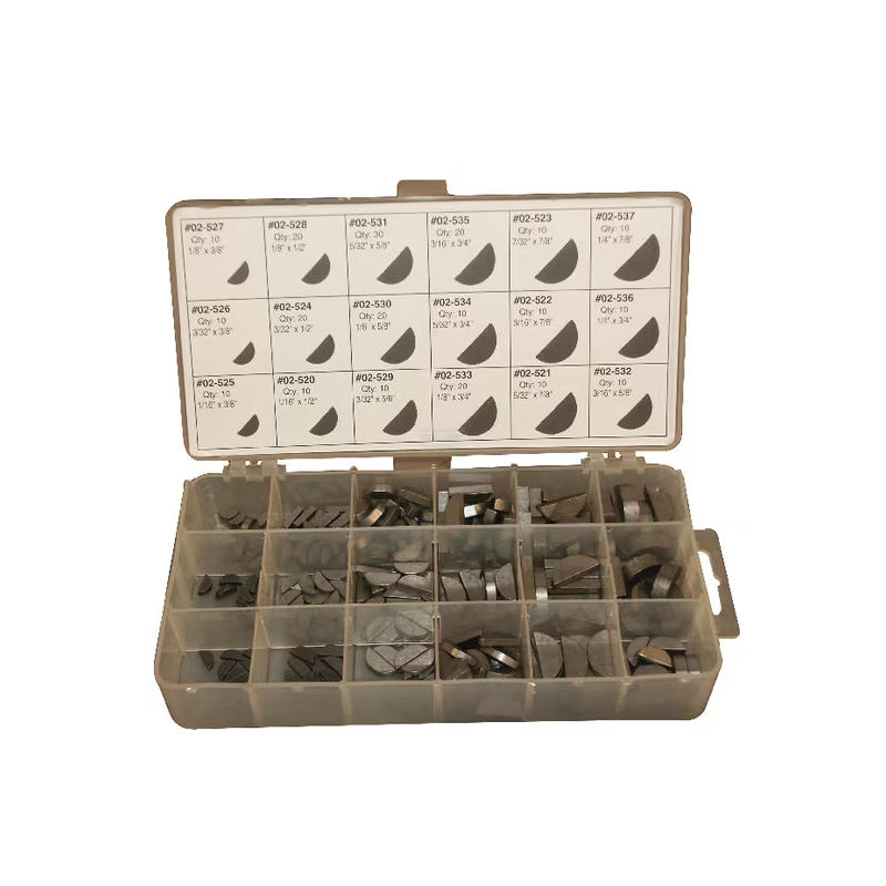 Coffret 245 clavettes