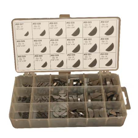 Coffret 245 clavettes