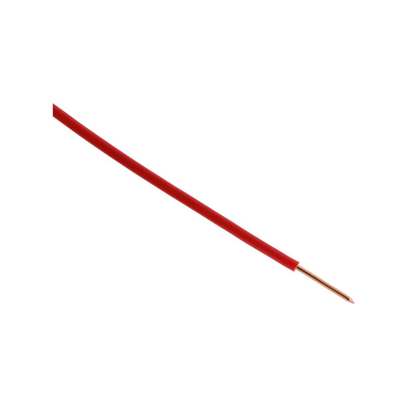 Câble H07V-U 1.5mm² rouge 100M