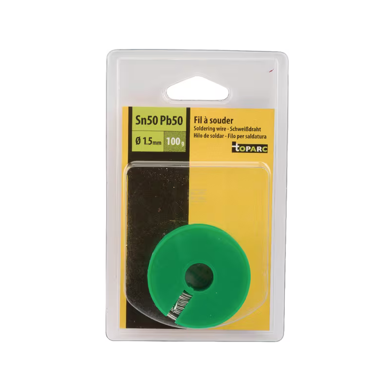Bobine 50% étain D.1.5mm 100g