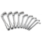 Set 9 Clés à pipe débouchées 6x12 pans D.8-10-11-12-13-16-17-18-19mm